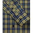 Yellow, Blue and Green Plaid Multicolored Shirt