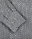 Gray Shirt with White Motifs 