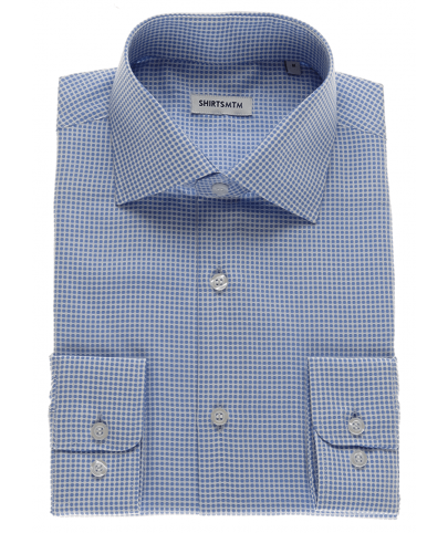 Regular fit dot cotton shirt