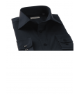 Regular fit plain cotton shirt