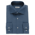 Limited edition regular fit chambray cotton shirt