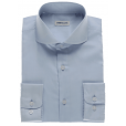 Regular fit plain cotton shirt